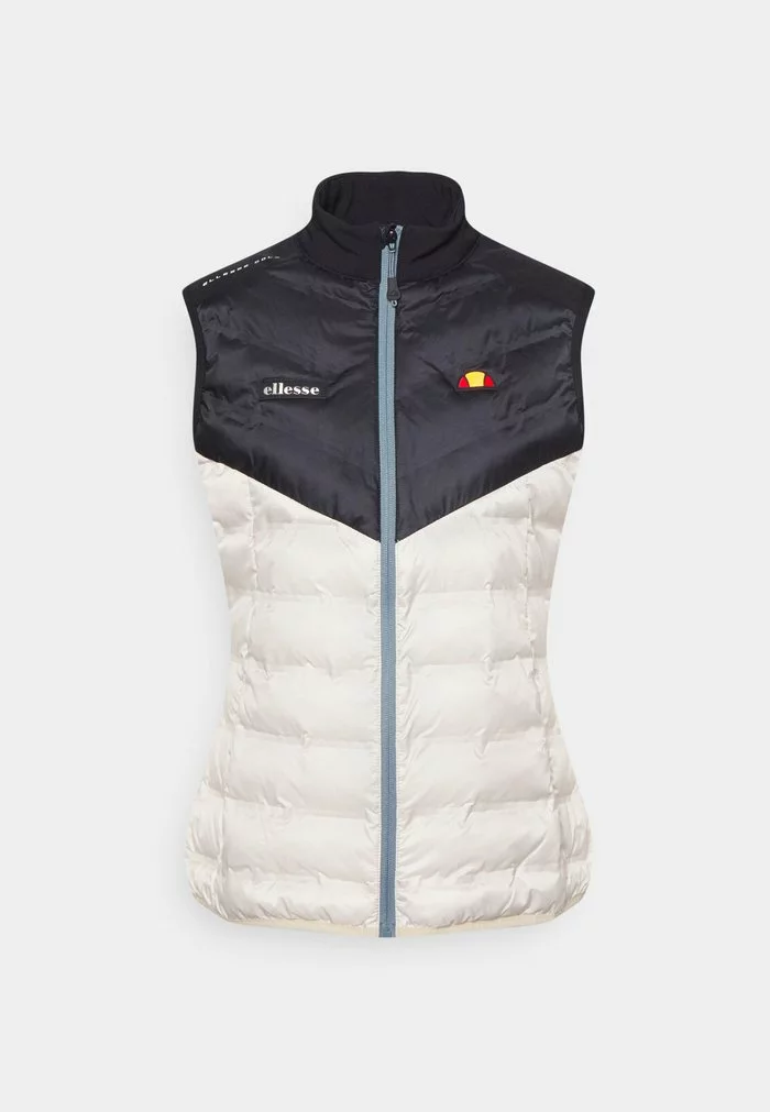 Ellesse LIVO GILET - Veste Sans Manches - Beige 1 Ellesse LIVO GILET - Veste Sans Manches - Beige