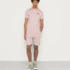 Ellesse OULAN SET - T-shirt Basique - Light Pink