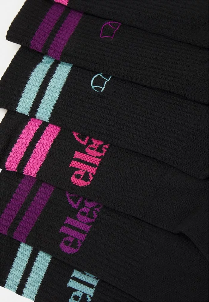 Ellesse ISABELA SOCKS 6 PACK UNISEX - Chaussettes - Black 3 Ellesse ISABELA SOCKS 6 PACK UNISEX - Chaussettes - Black â Image 3