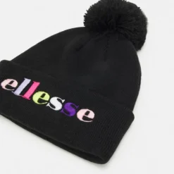 Ellesse MINTE POM POM BEANIE UNISEX - Bonnet - Black -Ellesse Elegant Boutique df2ce3a7338444cf85d5ee3269d597a2