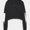Ellesse MALLORY CROP HOODY - Sweat à Capuche - Black