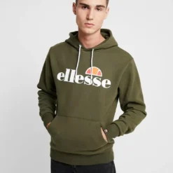Ellesse GOTTERO - Sweat à Capuche - Khaki