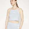 Ellesse BUON CROP VEST - Débardeur - Light Blue