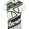 Ellesse GRADUATI - T-shirt Imprimé - White
