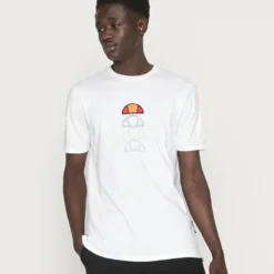 Ellesse VERSO - T-shirt Imprimé - White
