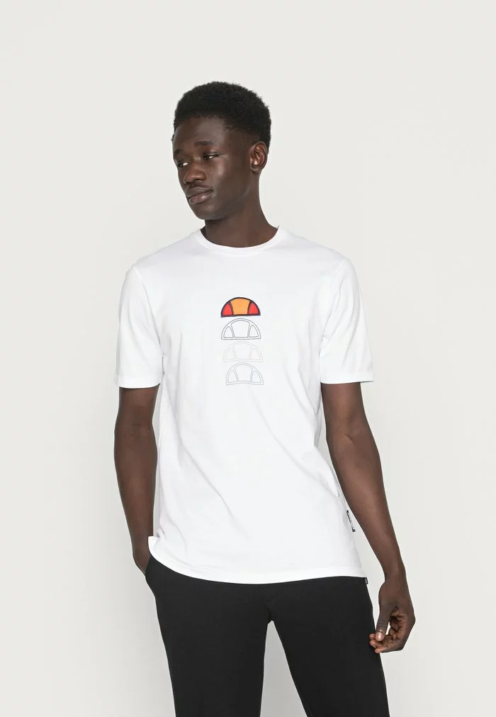 Ellesse VERSO - T-shirt Imprimé - White 1 Ellesse VERSO - T-shirt Imprimé - White
