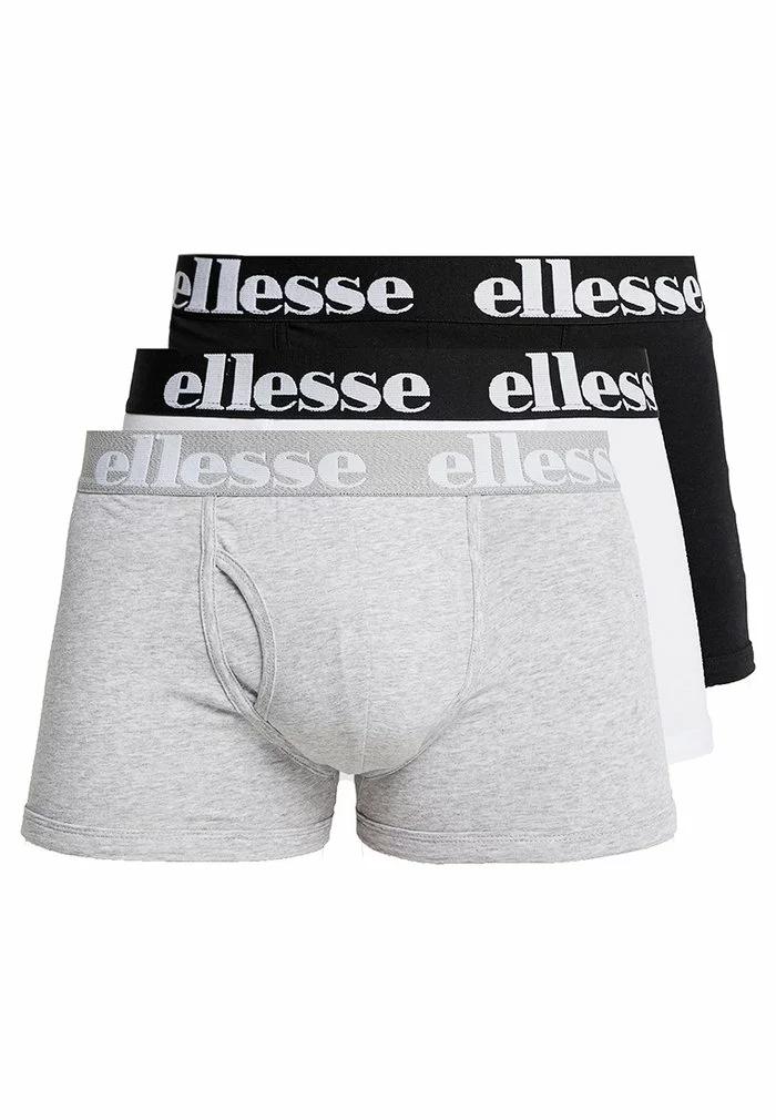 Ellesse HALI 3 PACK - Shorty - Black/grey/white 5 Ellesse HALI 3 PACK - Shorty - Black/grey/white â Image 5