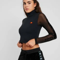 Ellesse HARROW - T-shirt à Manches Longues - Black