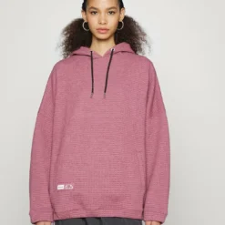Ellesse FILE HOODY - Sweatshirt - Dark Pink