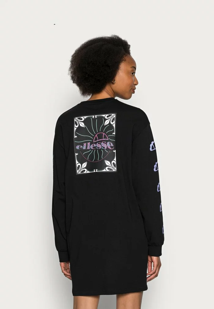 Ellesse AUBREITA DREE - Robe En Jersey - Black 1 Ellesse AUBREITA DREE - Robe En Jersey - Black