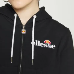 Ellesse PIOLLI - Sweat à Capuche Zippé - Black -Ellesse Elegant Boutique e5c5abe387d34c75be154071068d8671