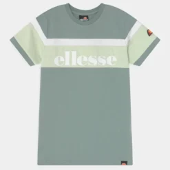 Ellesse STRISCIA - T-shirt Imprimé - Dark Green