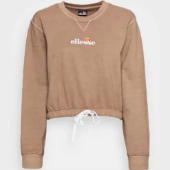 Ellesse POPSY CROPPED - Sweatshirt - Brown -Ellesse Elegant Boutique e95b169336ac4435a7270d6936b671b2