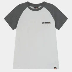 Ellesse GRIGGIA JNR - T-shirt Imprimé - Light Grey