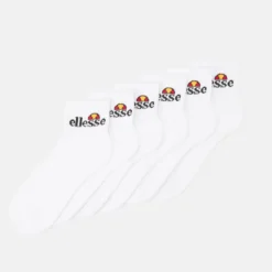 Ellesse VOLLI ANKLE SOCK 6 PACK UNISEX - Chaussettes - White