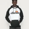 Ellesse TALIAMENTO HOODY - Sweatshirt - White/black