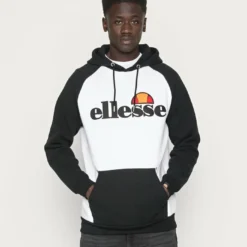 Ellesse TALIAMENTO HOODY - Sweatshirt - White/black