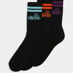 Ellesse PULLO SOCKS 3 PACK UNISEX - Chaussettes - White