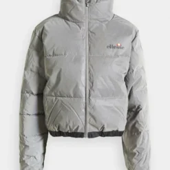 Ellesse CROPPED PUFFER JACKET - Veste D'hiver - Silver -Ellesse Elegant Boutique eb757f25b5ba4d3d96c6b45724af41e5