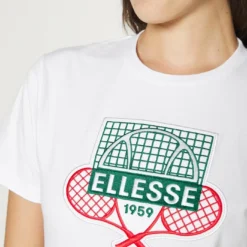 Ellesse TEENA - T-shirt Imprimé - White -Ellesse Elegant Boutique edf326fa68714217b112539a3f03c25a