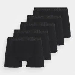Ellesse NURRA FASHION TRUNKS 5 PACK - Shorty - Black -Ellesse Elegant Boutique ee3bc3a66d574e04b3a73f8579b1ae6d