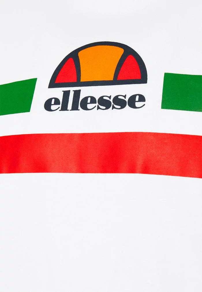 Ellesse APRELA TEE - T-shirt Imprimé - White/green 6 Ellesse APRELA TEE - T-shirt Imprimé - White/green – Image 6