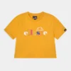 Ellesse NATTIA - T-shirt Imprimé - Yellow