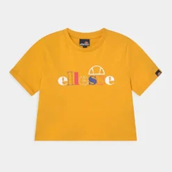 Ellesse NATTIA - T-shirt Imprimé - Yellow
