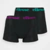 Ellesse PARMO 2 PACK FASHION TRUNKS - Shorty - Black
