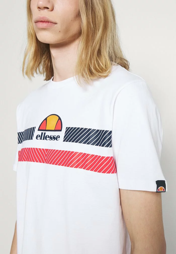 Ellesse GLISENTA TEE - T-shirt Imprimé - White 5 Ellesse GLISENTA TEE - T-shirt Imprimé - White – Image 5