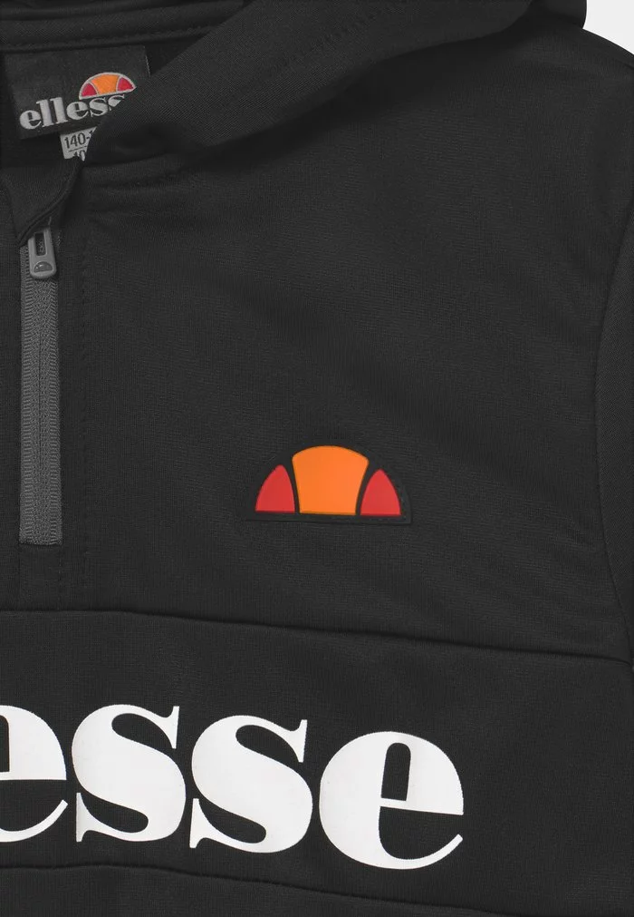 Ellesse HALF ZIP HOODY UNISEX - Sweat à Capuche - Black/dark Grey 3 Ellesse HALF ZIP HOODY UNISEX - Sweat à Capuche - Black/dark Grey – Image 3