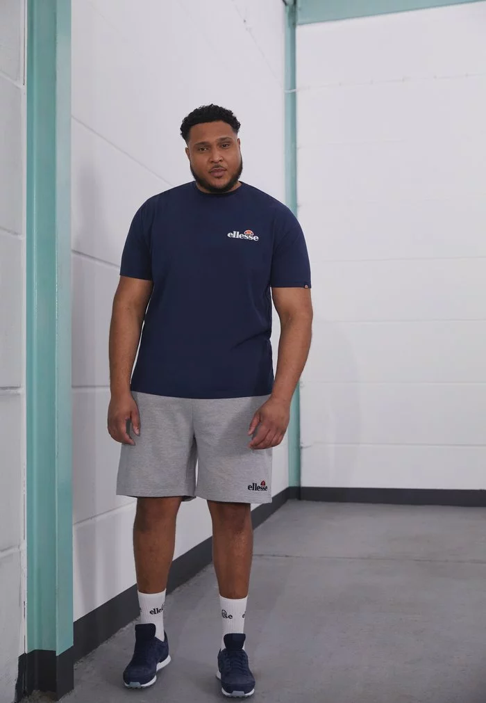 Ellesse SILVAN - Short - Grey Marl 1 Ellesse SILVAN - Short - Grey Marl