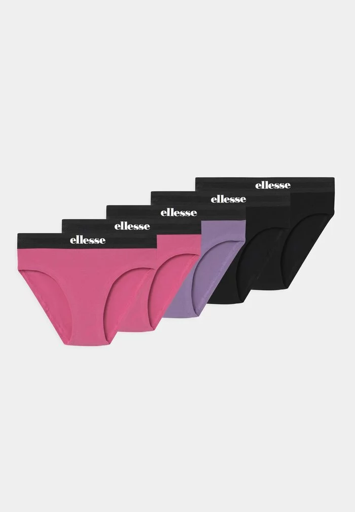 Ellesse GRACIE 5 PACK - Slip - Black/pink/purple 1 Ellesse GRACIE 5 PACK - Slip - Black/pink/purple