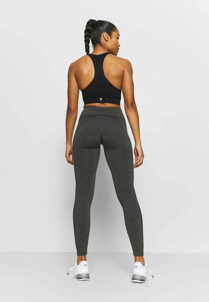 Ellesse STALO - Collants - Dark Grey Marl 3 Ellesse STALO - Collants - Dark Grey Marl – Image 3