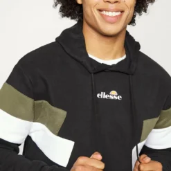 Ellesse SALLAS HOODY - Sweatshirt - Black -Ellesse Elegant Boutique f43e29877c084eefa130da3d9d20da0a