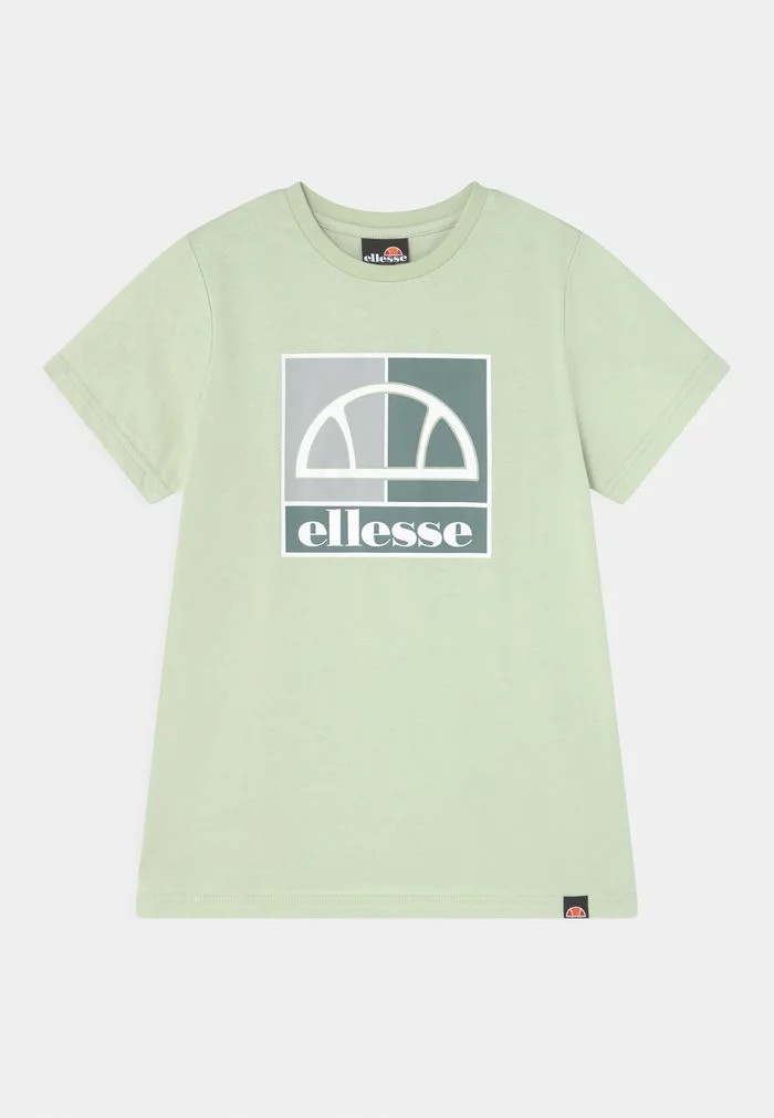 Ellesse TERRENO - T-shirt Imprimé - Light Green 1 Ellesse TERRENO - T-shirt Imprimé - Light Green