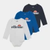 Ellesse TERESINA 3 PACK UNISEX - Body - Blue/navy/white
