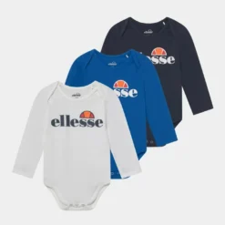 Ellesse TERESINA 3 PACK UNISEX - Body - Blue/navy/white