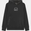 Ellesse EDENI HOODY UNISEX - T-shirt à Manches Longues - Black/silver