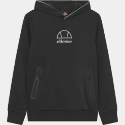 Ellesse EDENI HOODY UNISEX - T-shirt à Manches Longues - Black/silver