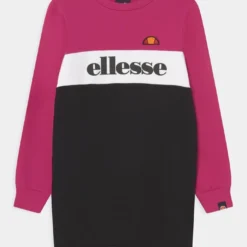 Ellesse MARIGOL - Robe De Jour - Pink/black
